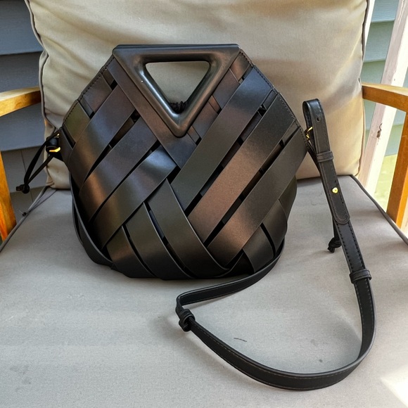 Woven shoulder bag + clutch - Picture 3 of 8